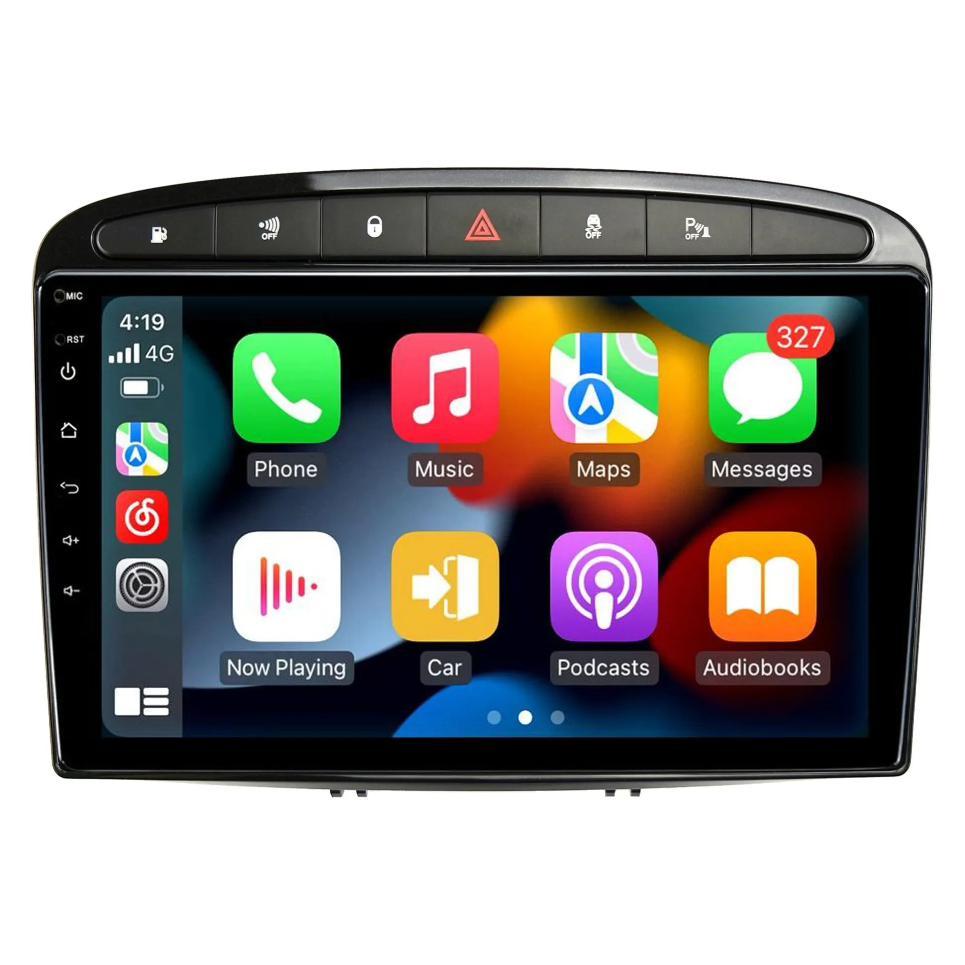 [PEUGEOT 308/ 408
(9INCH, UV BLACK)
2007-2013] F9PG1U