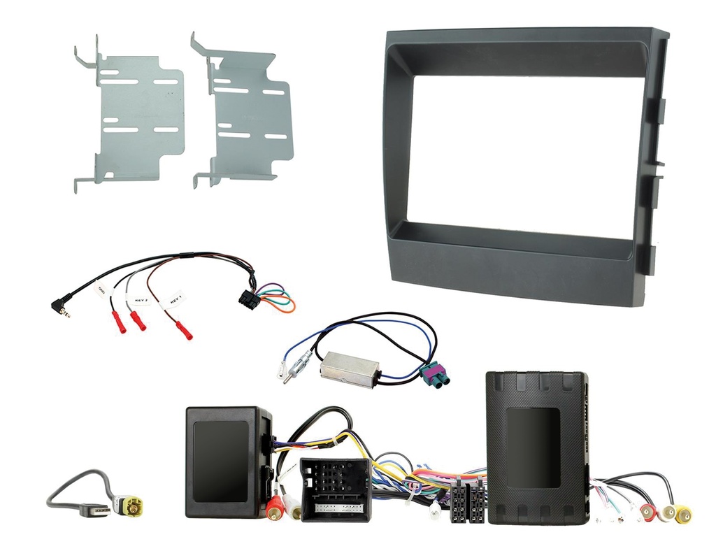 [2-DIN Kit Porsche Panamera 2009-2016 Infodapter/Amp MOST] 621323-08-4